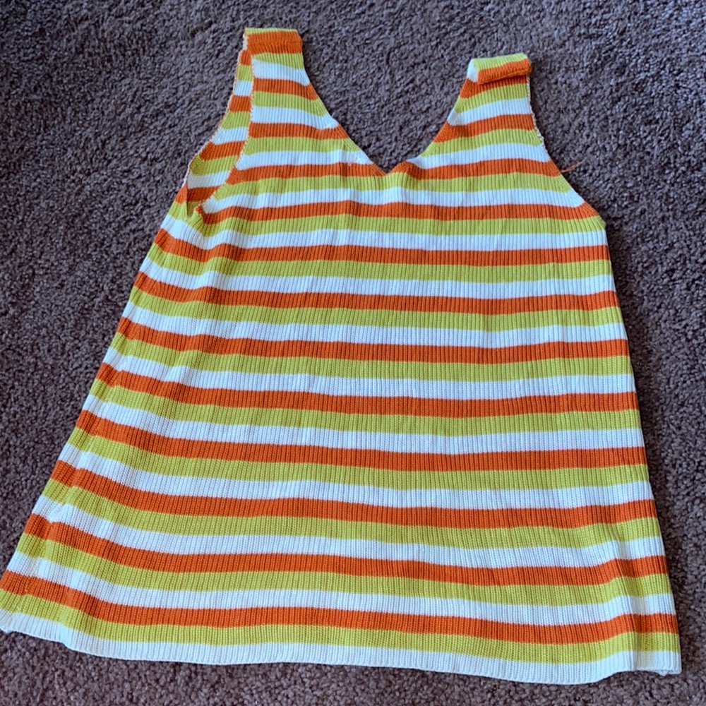 Striped tank top
